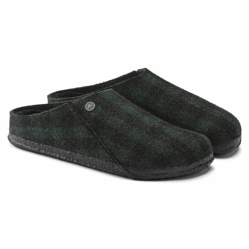 Birkenstock Zermatt Wool Shearling Clog Træsko Dame Grøn | DK 298QMA